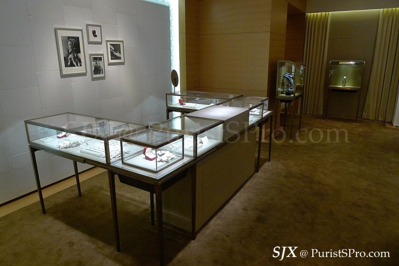 newly reopened Cartier boutique 