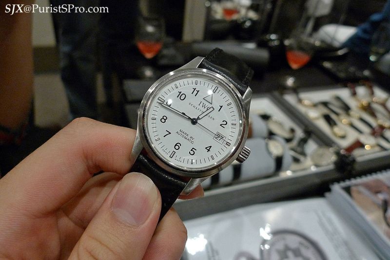 Iwc mark xv white clearance dial