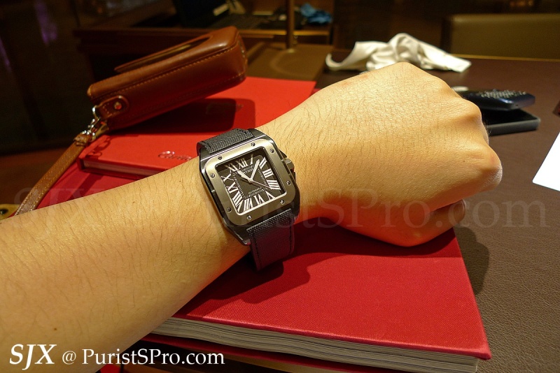 cartier santos carbon