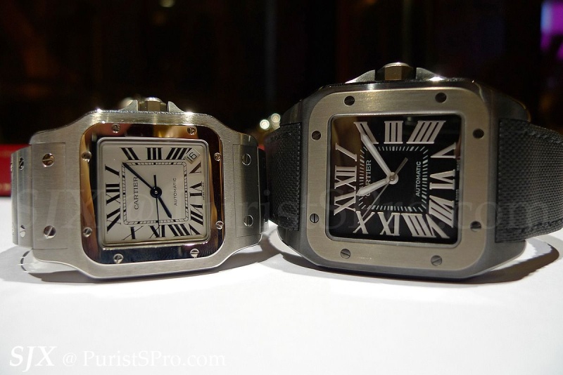 cartier santos 100 vs 100xl