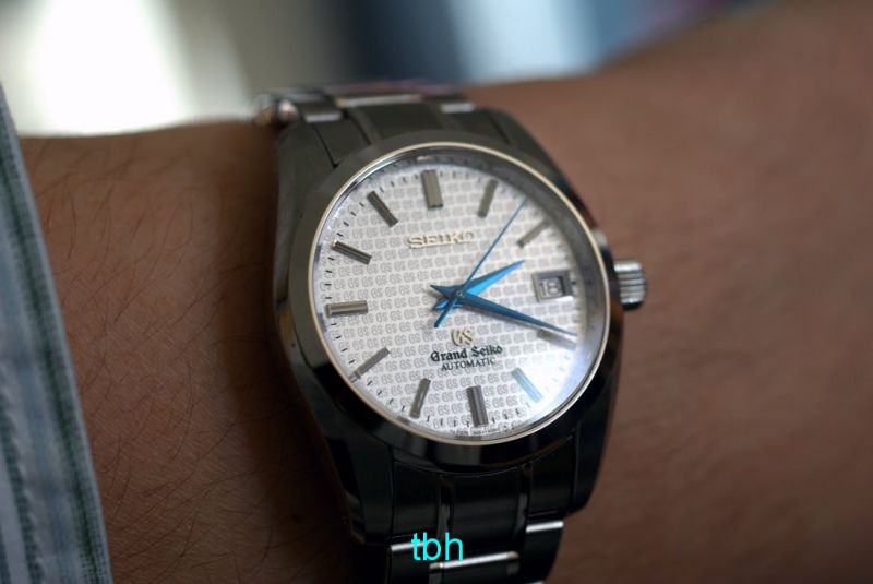 Horological Meandering - Quick wrist shot of new Grand Seiko