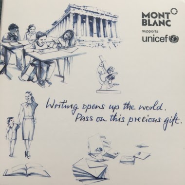 Montblanc's latest UNICEF collection aims to pass on the Gift of