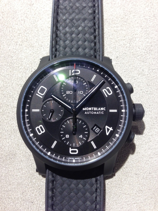 Black 4 DLC coating - very handsome TimeWalker Extreme Chronograph DLC