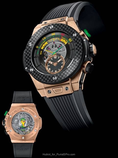 Hublot adds time and function to football with Big Bang e FIFA