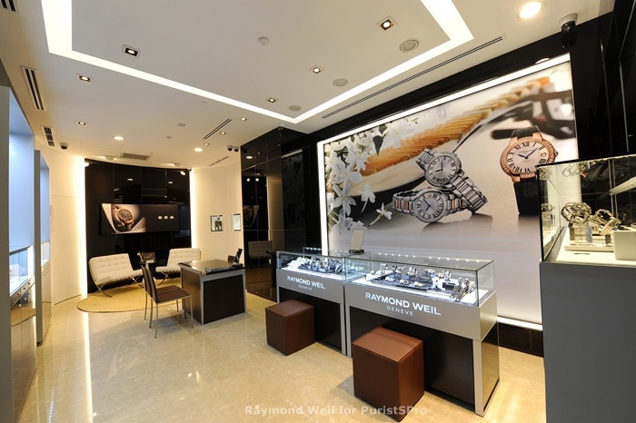 News Central RAYMOND WEIL Opens Second Boutique in Singapore