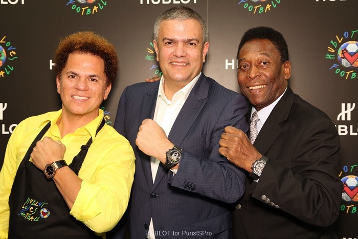 Hublot & Pelé Bring Hublot Loves Football Global Campaign to Miami -  World Red Eye