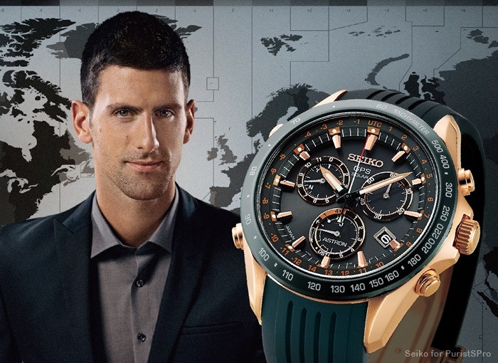 News Central - Seiko Astron GPS Solar Novak Djokovic Limited Edition