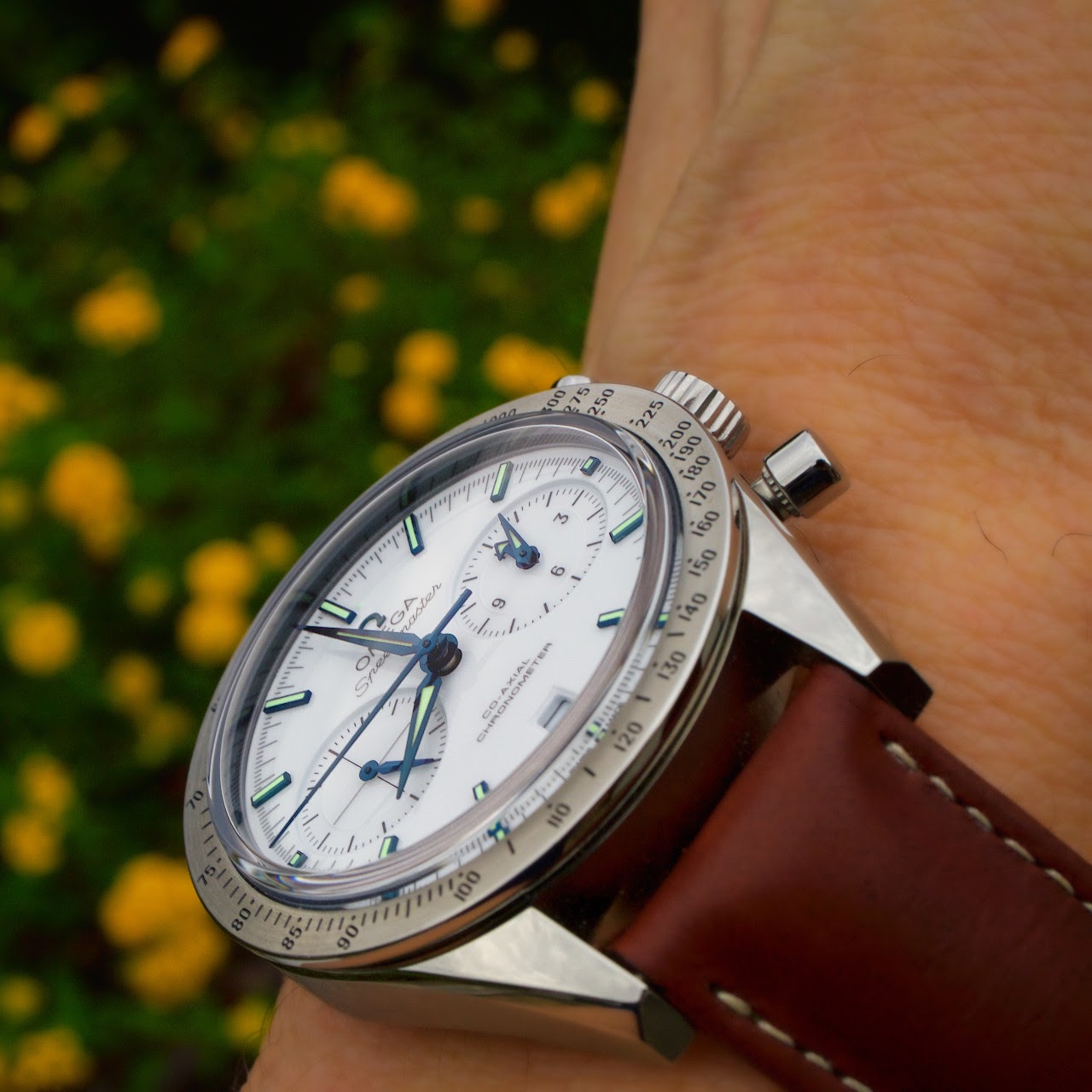 Omega speedmaster 57 titanium clearance review