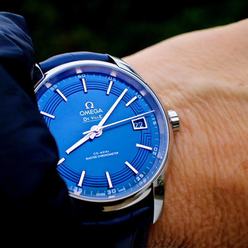 omega de ville hour vision blue