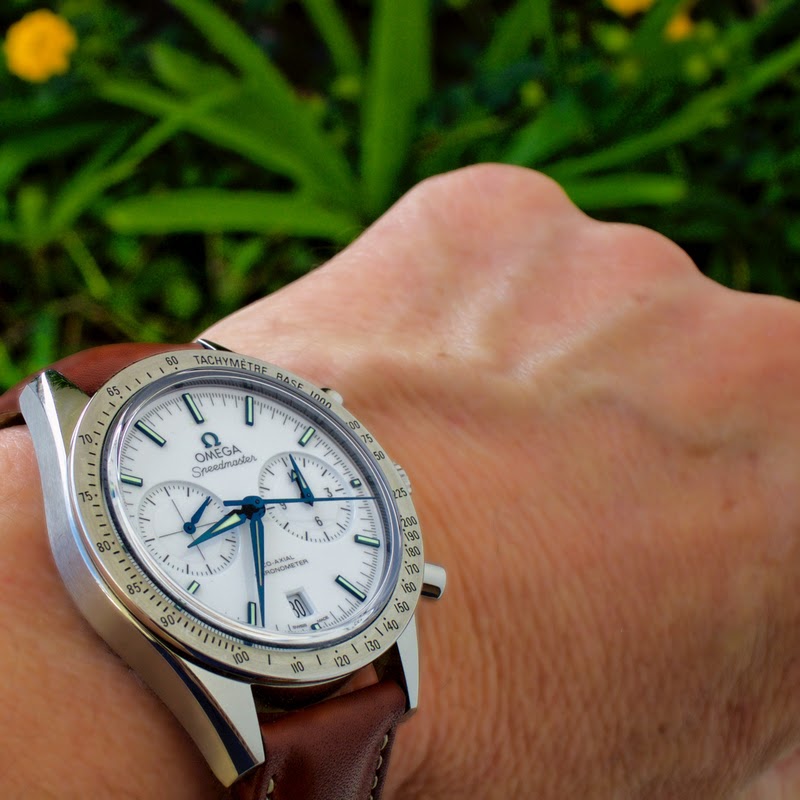 omega speedmaster 57 white dial