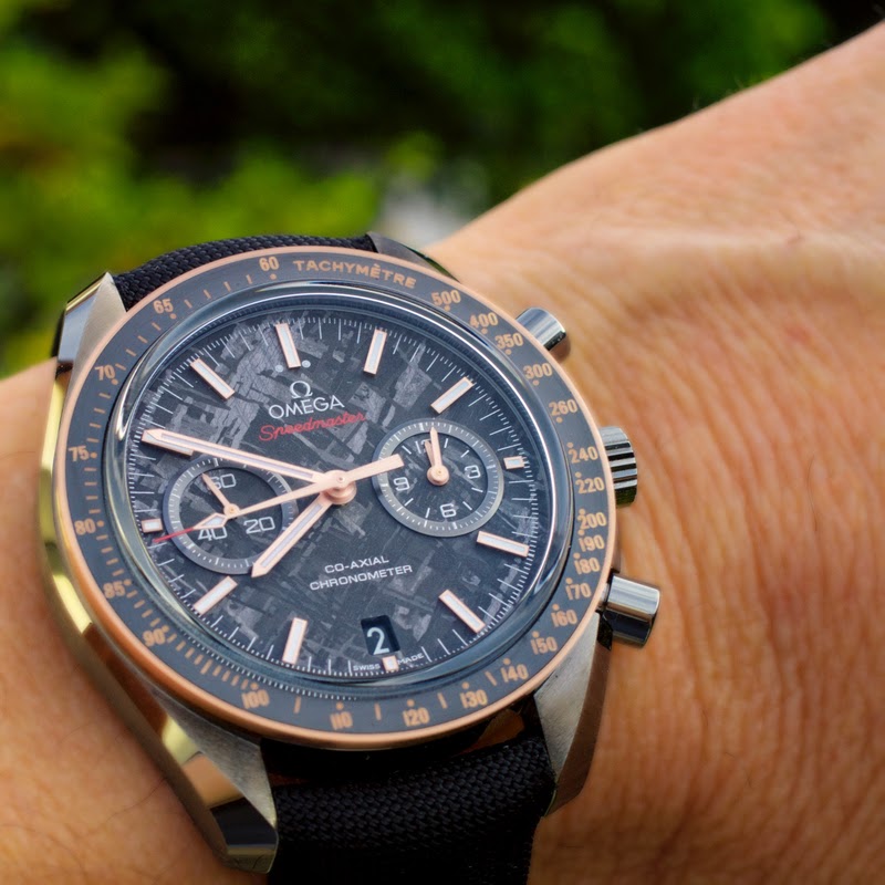 omega moonwatch meteorite