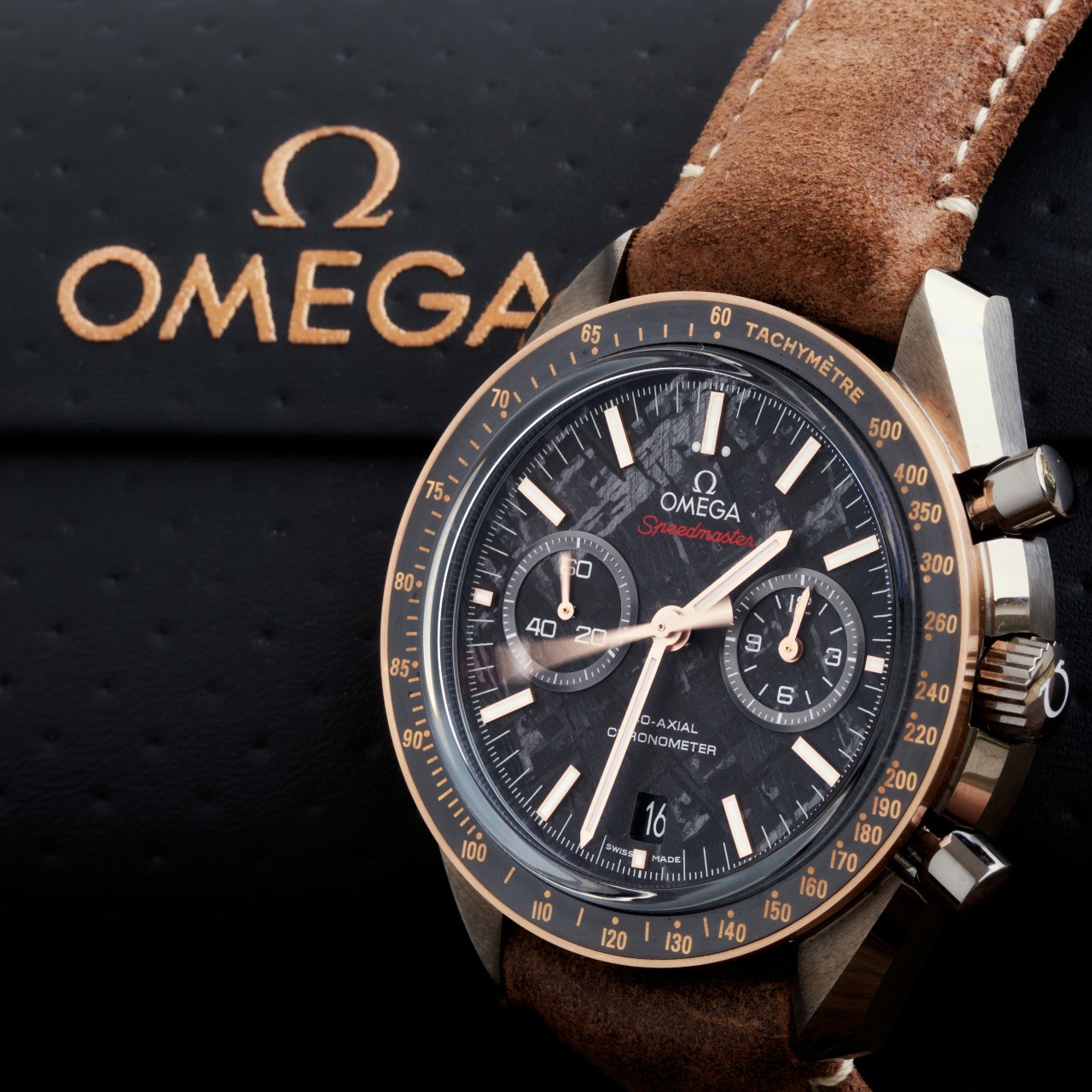 omega speedmaster grey side of the moon meteorite