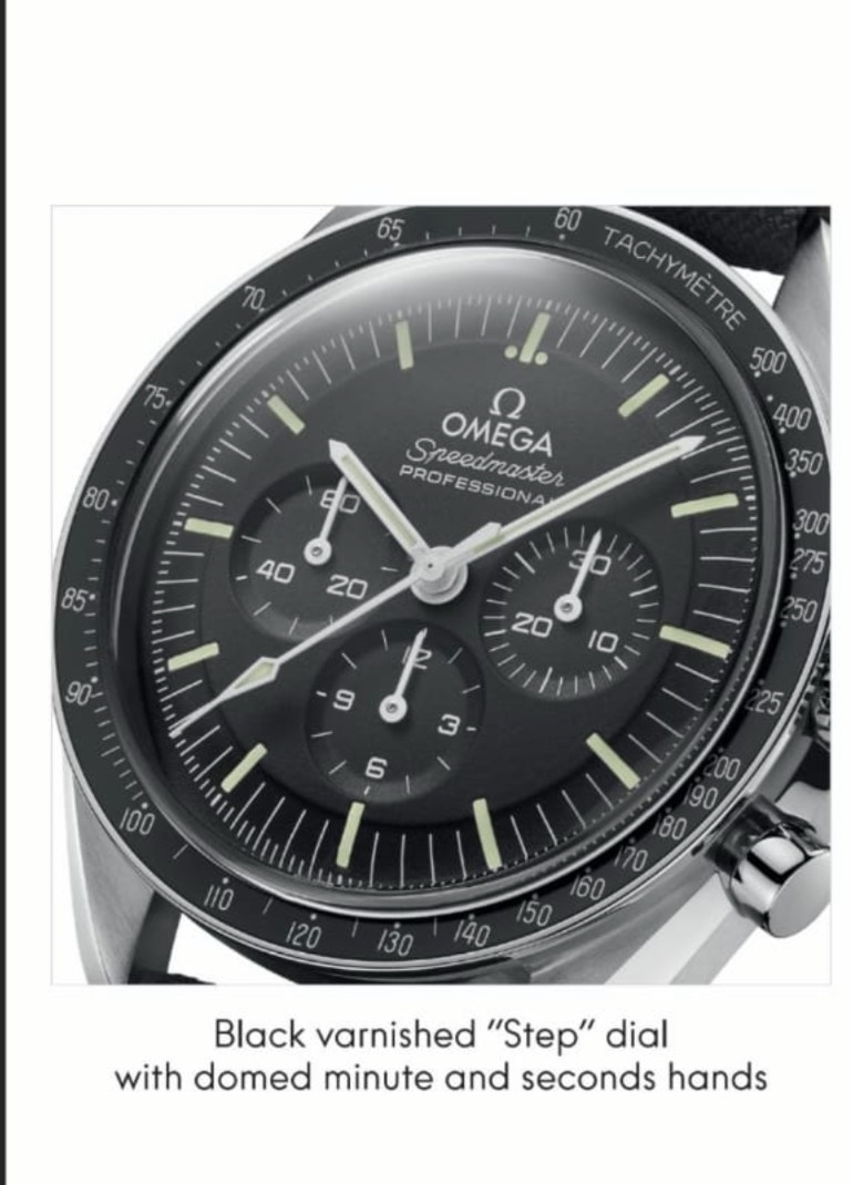 omega speedmaster second hand not moving