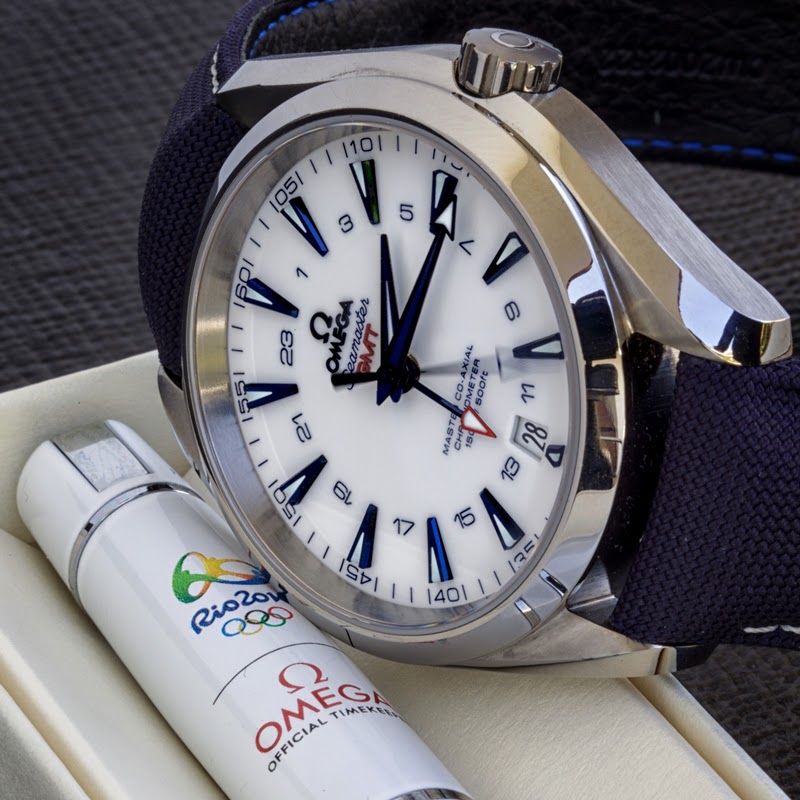 Omega Seamaster Aqua Terra GMT for the 