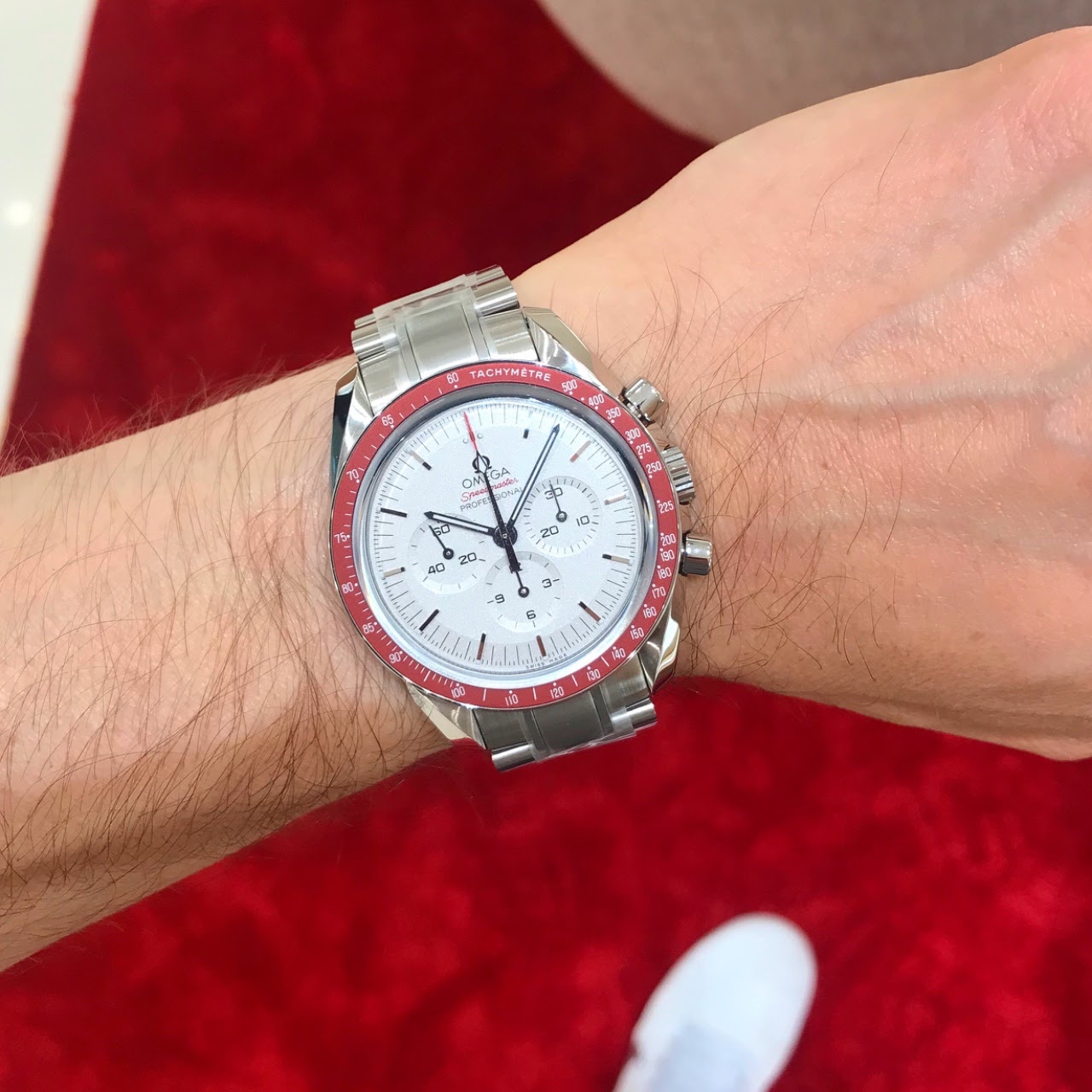 Omega Tokyo 2020 Speedmaster Red