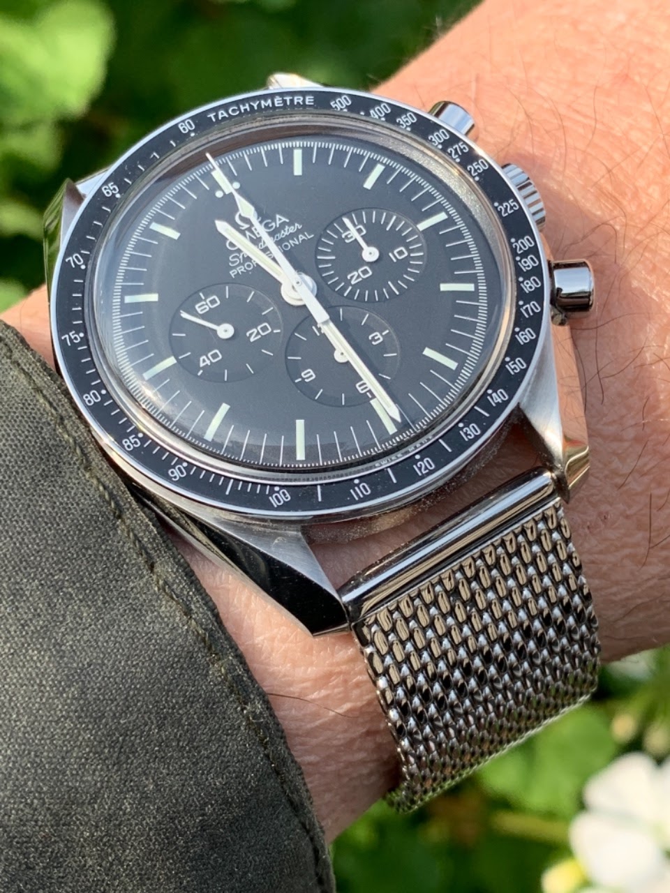 omega speedmaster milanese