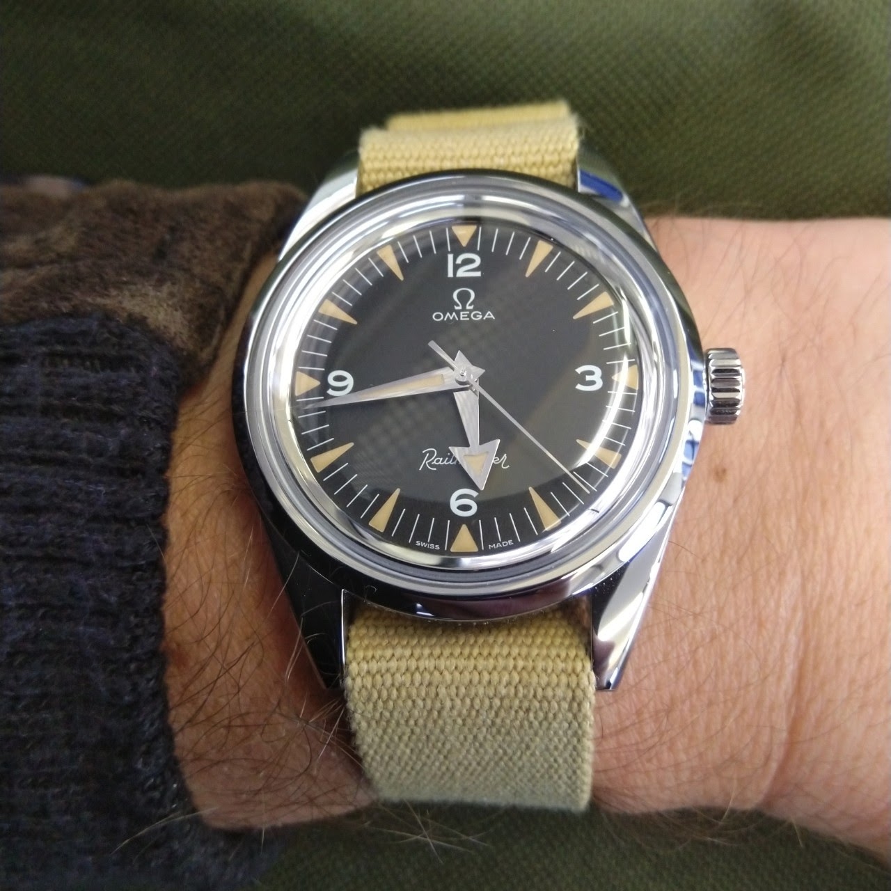 omega railmaster anniversary