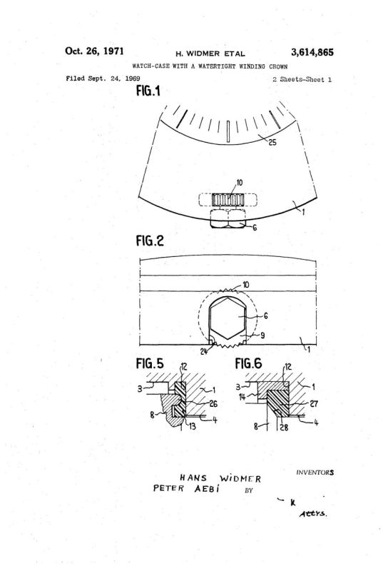 Omega patent