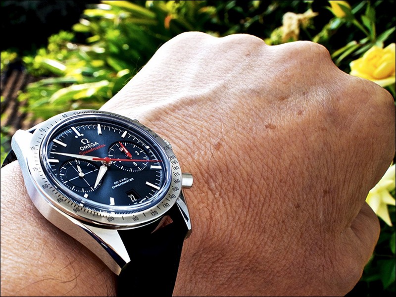 Omega Monday pic Speedmaster 57 CoAxial Blue