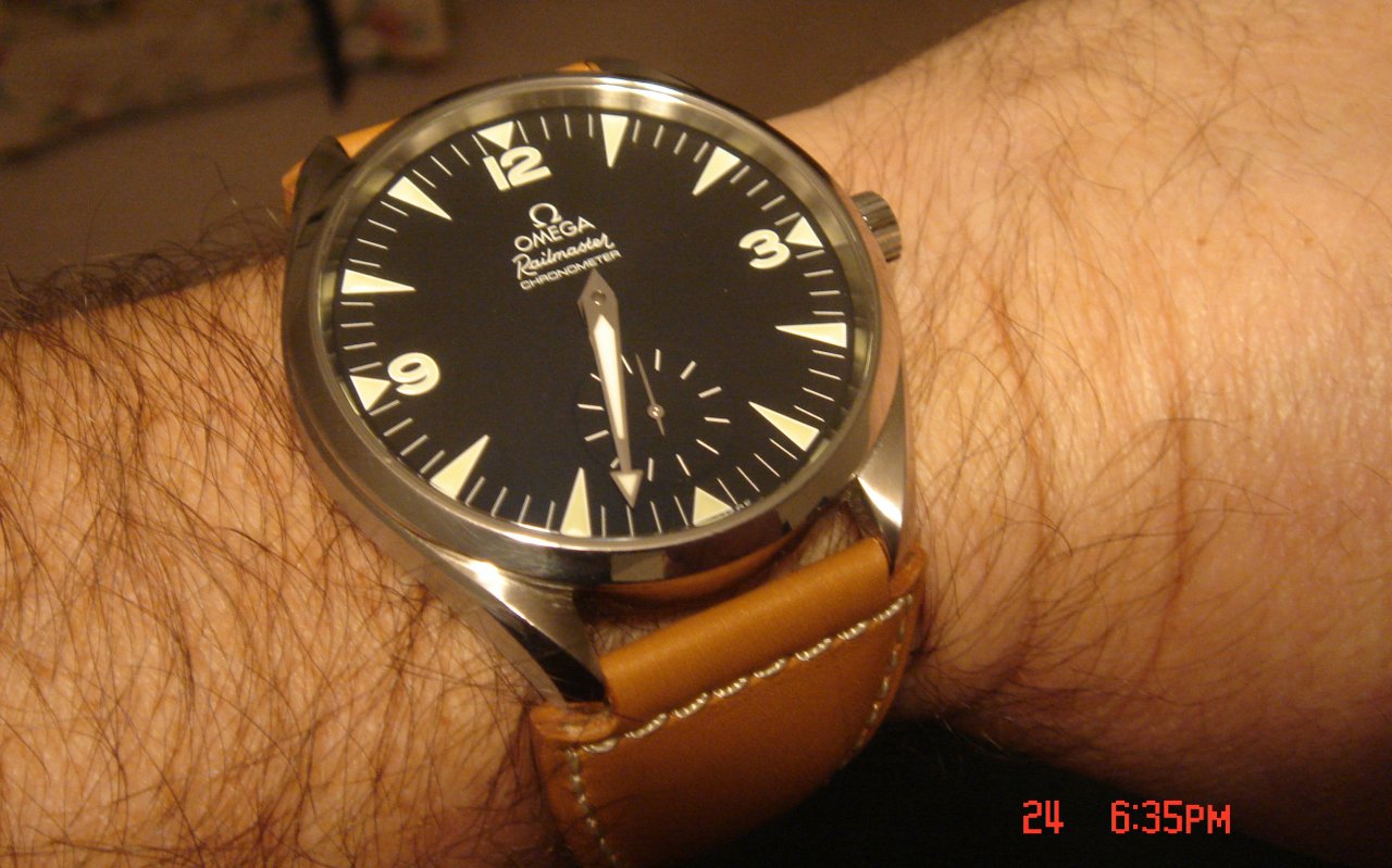 omega railmaster 49mm