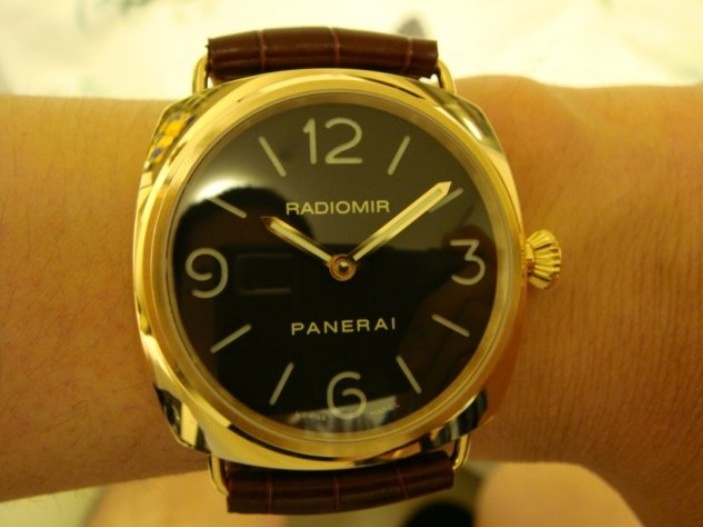 My Blu trying on (an 47mm exception) PAM231