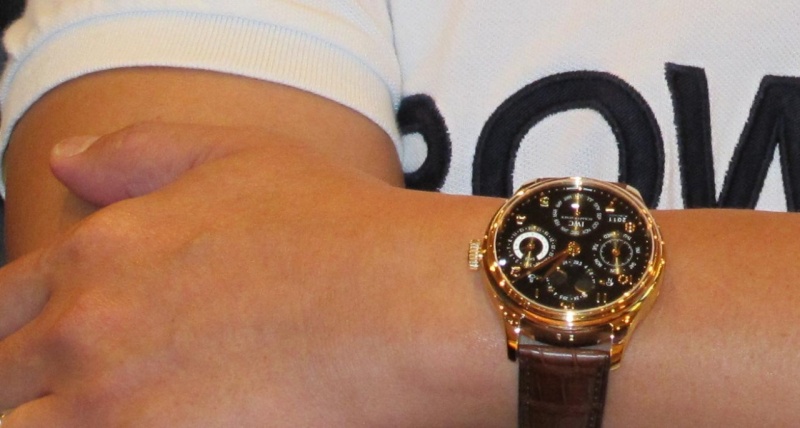 On my wrist