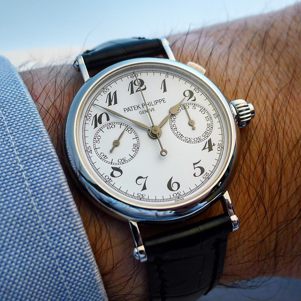 Patek Philippe - Two pictures of the Patek 5959P