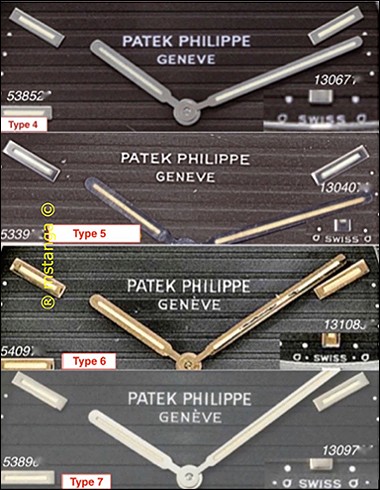 Patek Philippe - Nautilus ref. 3700 - How to n.10 - Dial types - definitive