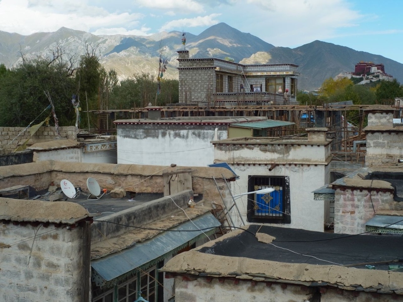 Roof top of Lhasa