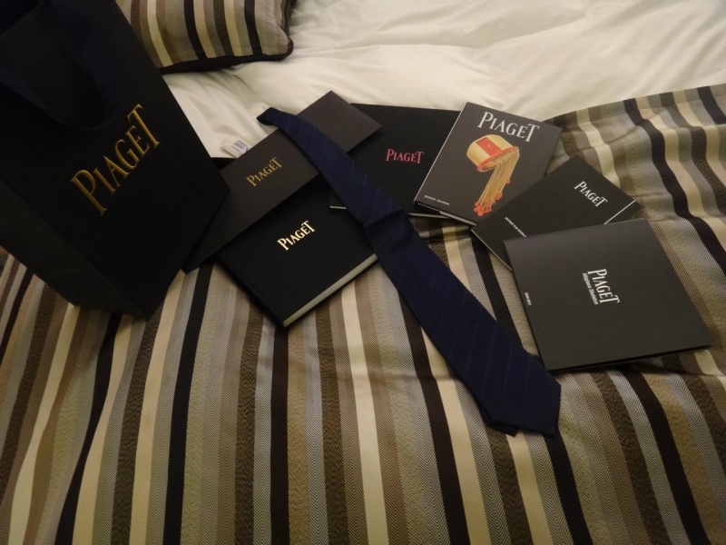 Some loot to end the day with, I wore the tie the next day