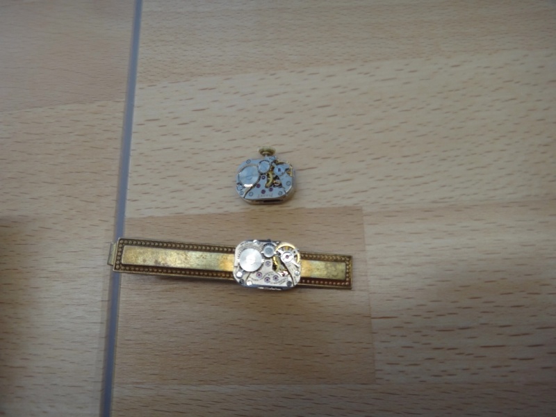 An interesting comparison of my tie clip and a Piaget movement