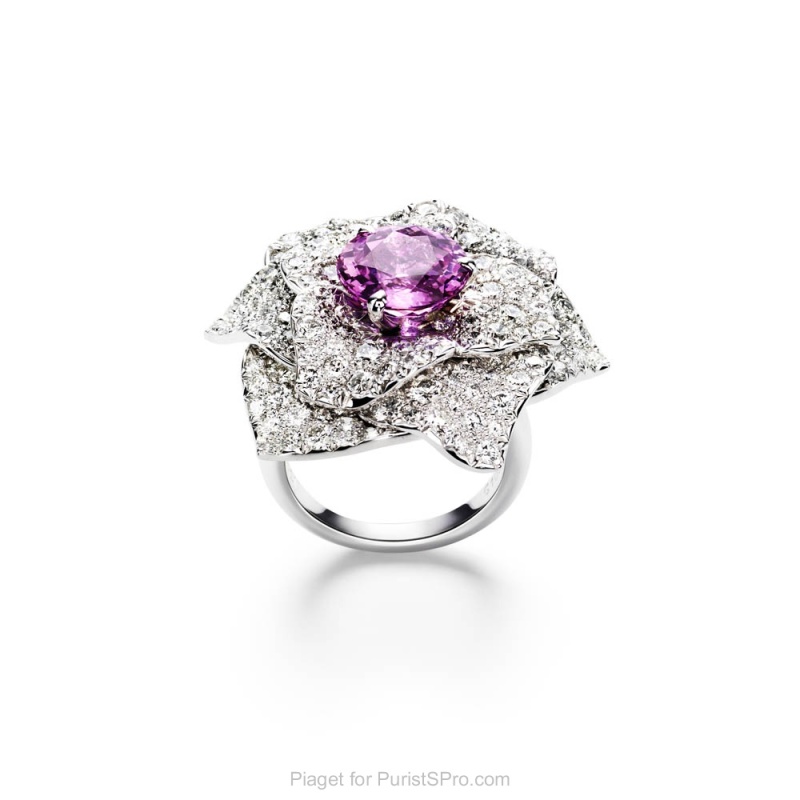 Blossoming Diamond Jewelry: The Piaget Limelight Garden Collection
