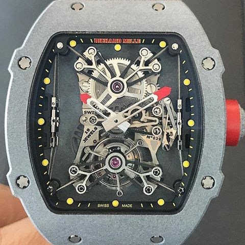 Richard Mille - RM27-01 change from prototype