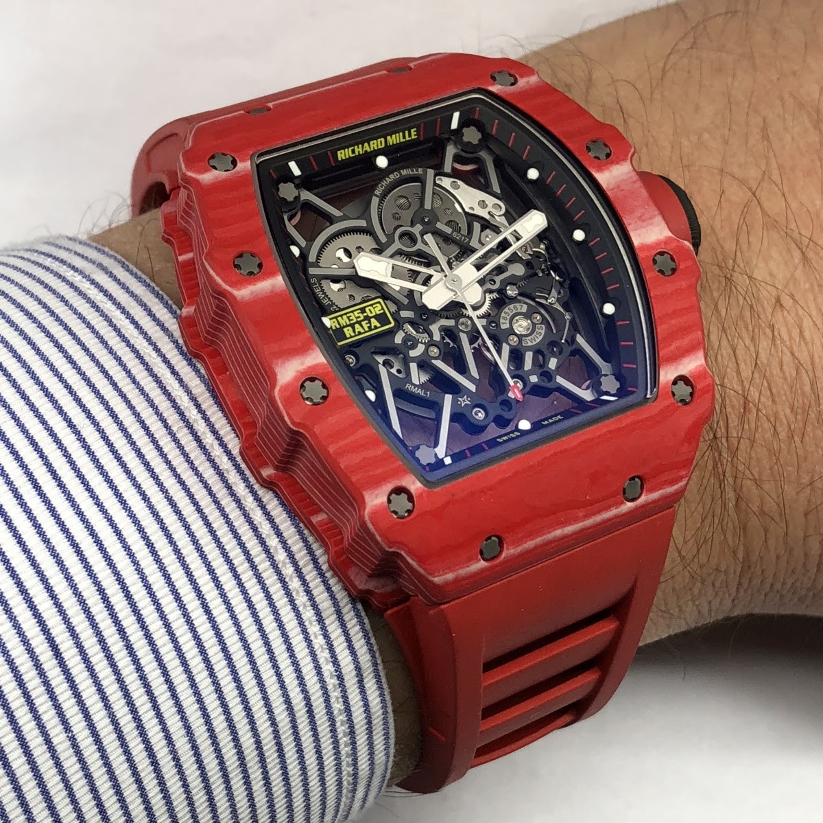 Richard Mille Hands on review of the Richard Mille RM35