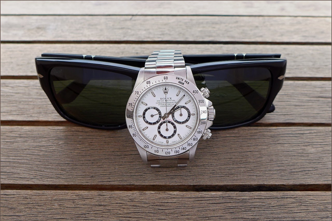 Rolex Rolex Daytona 16520 And Persol Sunglasses