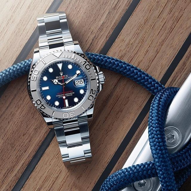 Rolex Blue Dial Yacht-Master 116622 Review - WatchBox Studios