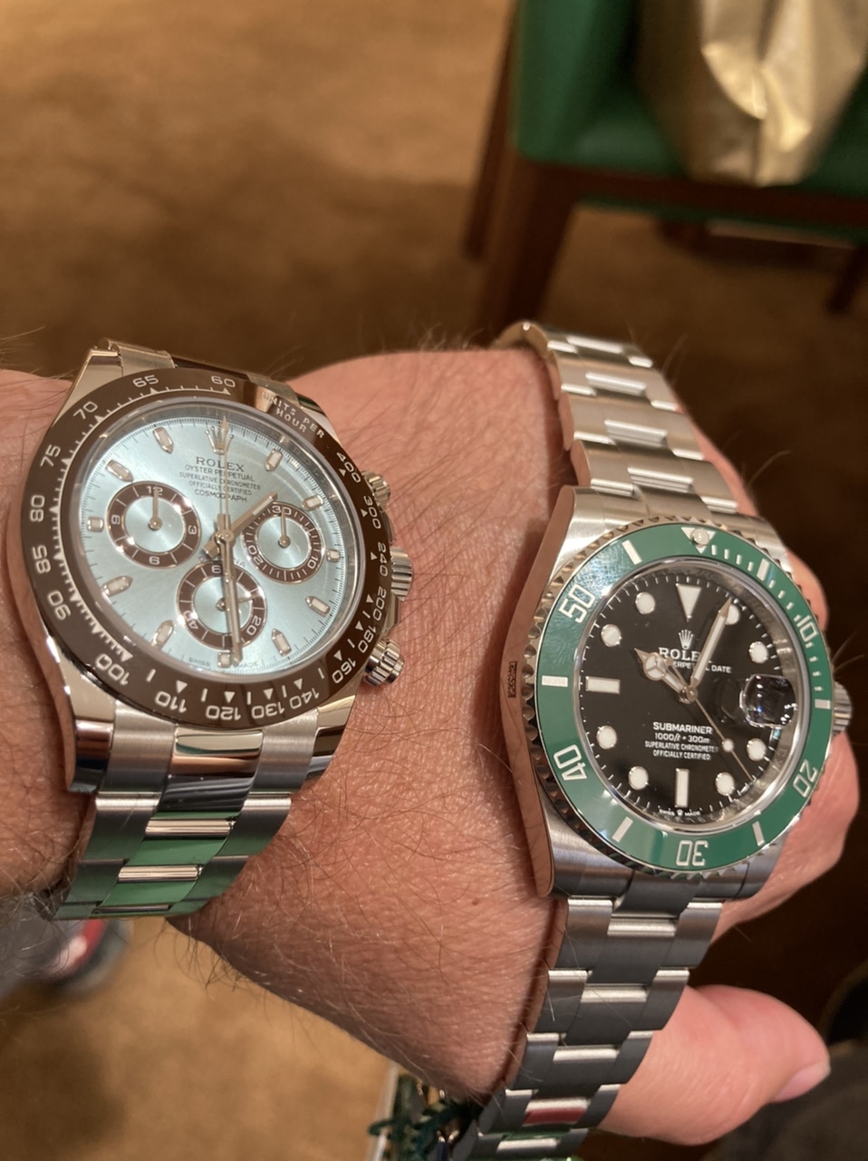 Rolex - I was pleased to receive the call but...
