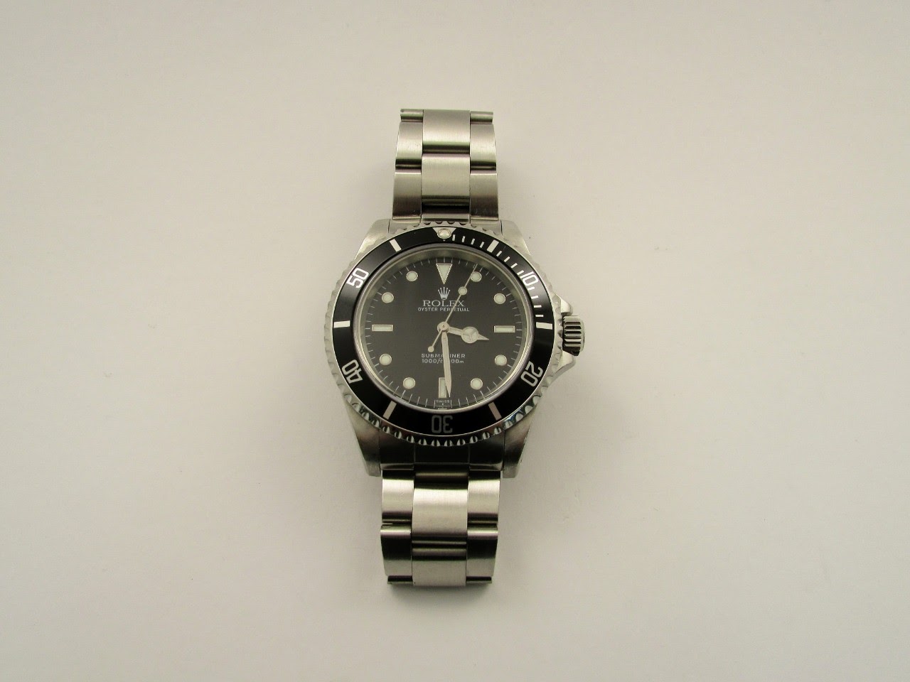 rolex 14060 swiss only