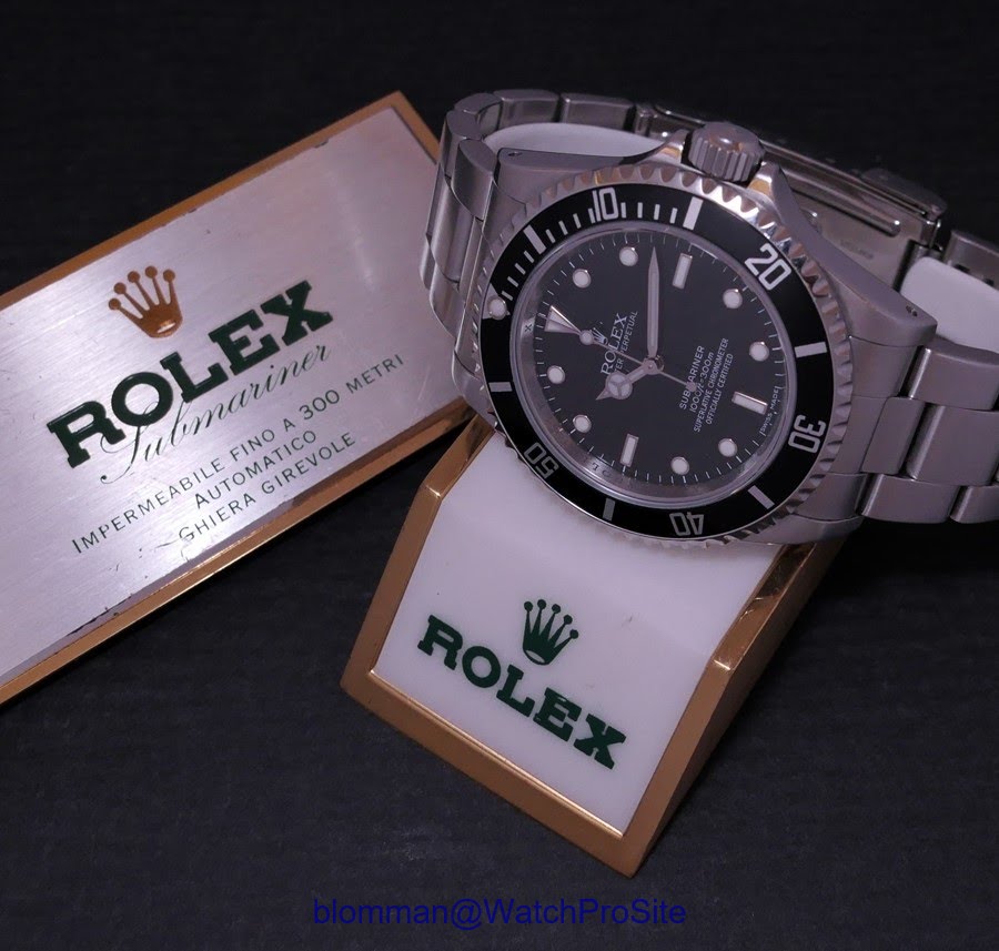 rolex 14060m collectible