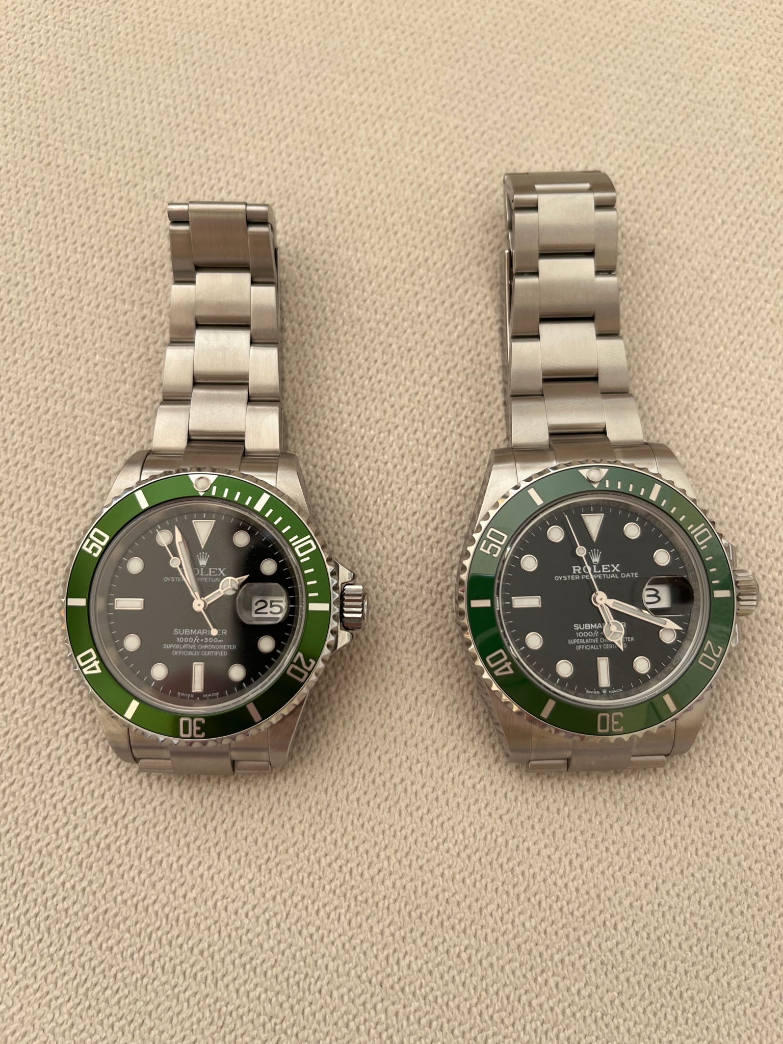 Rolex - Submariner LV new bezel color arrived