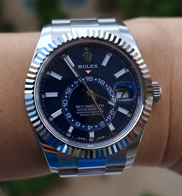 Rolex Sky-Dweller Wristshot: What Are You Wearing?