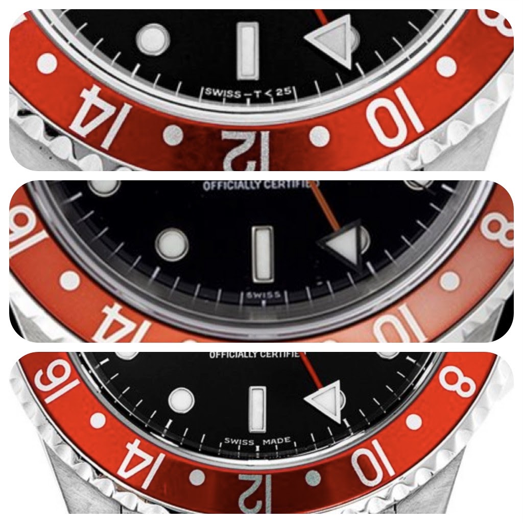 rolex gmt swiss only dial