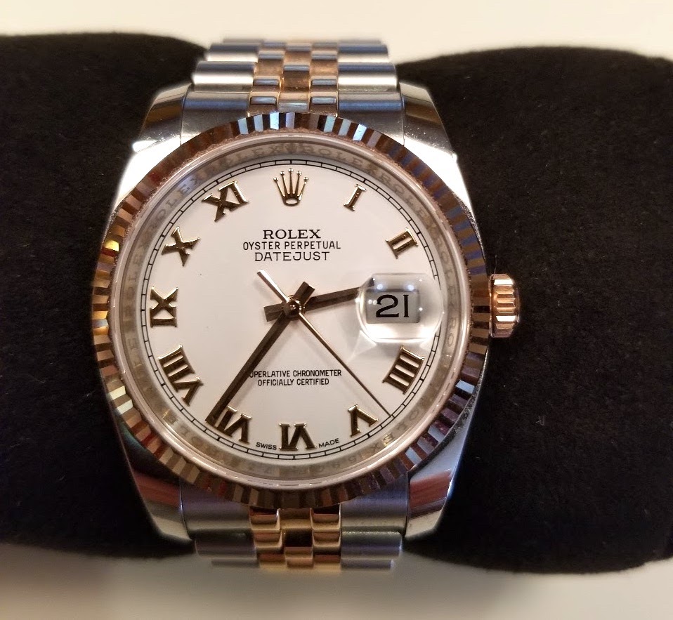 datejust 36 white dial