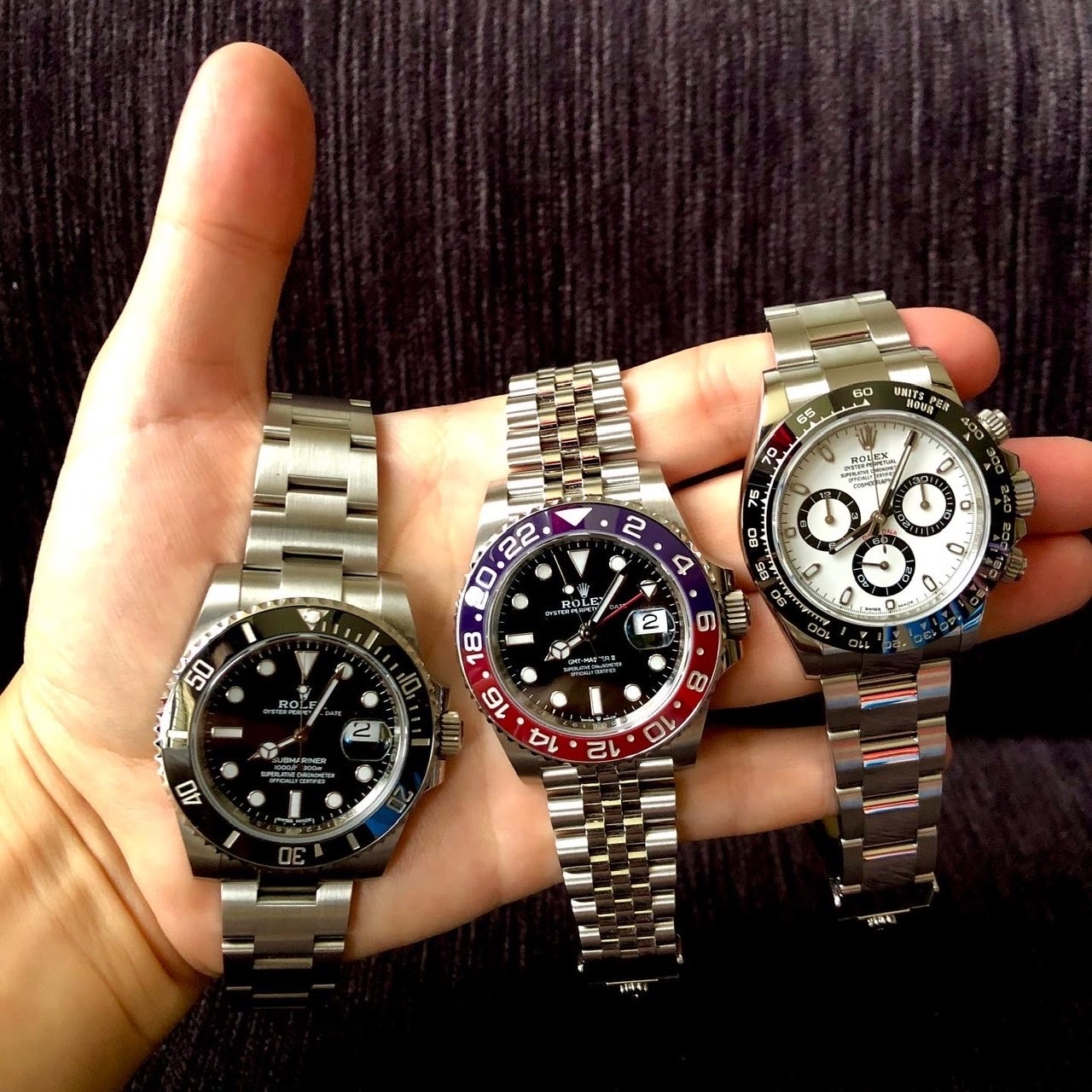 Rolex daytona store gmt master 2