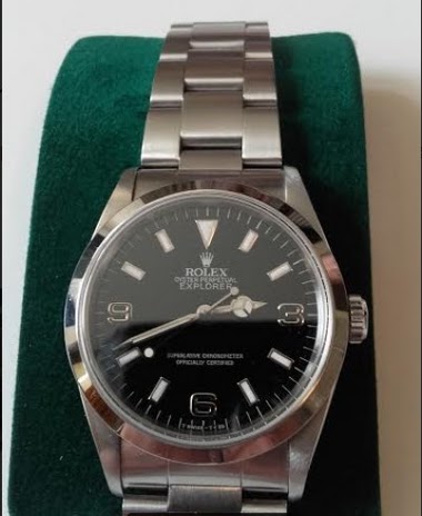 rolex 14270 blackout