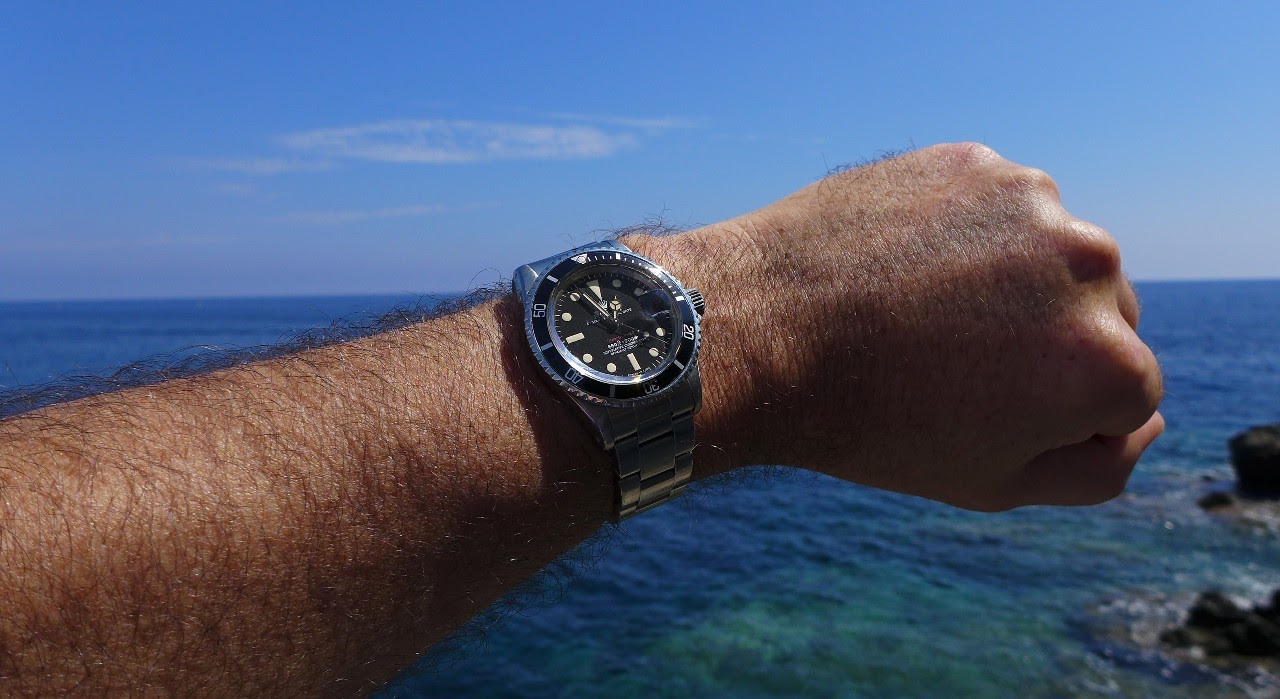 submariner wrist shot