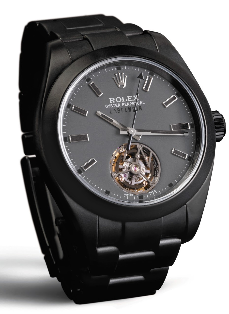 rolex tourbillon label noir