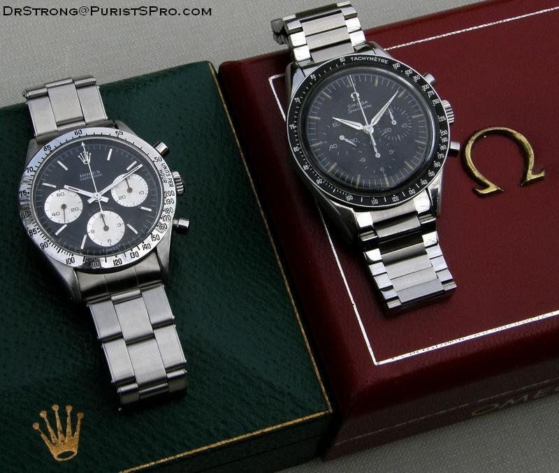 Rolex Daytona 6239 vs. Omega Speedmaster 2998