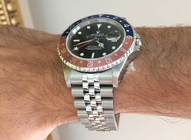 rolex 16710 jubilee bracelet