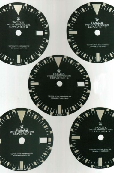 rolex 16570 dial variations